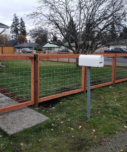 Metal Frame Fence